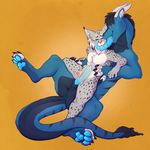  2017 abdominal_bulge anal anal_penetration animal_genitalia anthro balls blue_eyes claws digital_drawing_(artwork) digital_media_(artwork) dragon duo erection eyewear face_lick feline feral foreskin fur glasses half-erect hi_res humanoid_penis internal knot licking long_tongue lynx male male/male male_penetrating mammal multicolored_fur nude oliver.lutro open_mouth penetration penis saliva scalie sex simple_background smile spots spotted_fur submissive submissive_male synx_the_lynx tongue tongue_out uncut 