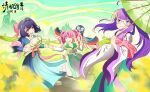  abe_(xhs_11609784613) bai_xaiotao call_up_girls china china_dress chinese_clothes chinese_commentary chinese_text commentary_request dress highres spring_(season) sun_zhiya ye_xi 