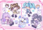  >_o +_+ 1other 4girls :3 :d ;3 ;d ahoge aqua_hair arm_up artist_name ayakaki_(nijisanji) beads bell belt belt_buckle beret black_belt black_bow black_bowtie black_gloves black_shoes blue_bow blue_bowtie blue_dress blue_gem blue_hat blue_nails blue_streaks blunt_bangs blush bow bow-shaped_hair bowtie braid bright_pupils brooch brown_hair brown_socks brown_thighhighs buckle buttons chibi chibi_only chibikemo clenched_hand collared_dress colored_bangs commentary_request cross-shaped_pupils crossed_bangs detached_sleeves double-parted_bangs double_bun dress eyelashes fingerless_gloves fingernails floating_hair frilled_dress frilled_sleeves frilled_wrist_cuffs frills furry gem gingham_clothes gingham_dress gingham_hat gloves gradient_hair green_eyes grey_eyes grey_hair grid_background grin hair_between_eyes hair_bow hair_bun hair_intakes hair_ornament hair_ribbon hand_up hat heart heart_button heart_hair_ornament high_ponytail highres jewelry jingle_bell kisara_(nijisanji) kneehighs kozue_mone leg_up long_hair long_sleeves looking_at_viewer lunlun_(nijisanji) mole mole_under_mouth multicolored_eyes multicolored_hair multiple_girls nail_polish neck_bell neck_ribbon nijisanji nyarucho_(kisara) one_eye_closed open_mouth orange_gem outline parted_bangs pink_background pink_bow pink_bowtie pink_dress pink_eyes pink_gem pink_hair platform_shoes polka_dot polka_dot_background ponytail pretzel_(lunlun) puffy_detached_sleeves puffy_long_sleeves puffy_sleeves purple_bow purple_dress purple_eyes purple_gem purple_hair purple_nails purple_ribbon ribbon shiga_riko shoes short_hair short_sleeves sidelocks single_hair_streak sleeveless sleeveless_dress smile socks sparkle streaked_hair symbol-shaped_pupils tamanoi_nana thigh_strap thighhighs twin_braids twintails twitter_username v very_long_hair virtual_youtuber white_background white_fur white_outline white_pupils white_sleeves wrist_cuffs yanagi_(sham0o081) yellow_bow yellow_bowtie yellow_dress yellow_eyes yellow_gem yellow_nails yellow_ribbon 