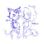  0+ anthro canine clothing duo fay_spaniel feline female mammal miyu_lynx nintendo star_fox video_games 
