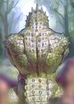 2026 alligator alligatorid ambiguous_anthro ambiguous_gender ambiguous_species anthro arm_spikes back_muscles blur_censorship blurred_character censored crocodilian cropped day detailed_background digital_drawing_(artwork) digital_media_(artwork) dorsal_ridge duo forest_background full_version_at_paywall grass green_body green_scales head_ridge head_spikes hi_res kingarthur_i nude nude_ambiguous nude_anthro outside plant portrait rear_view reptile scales scalie shoulder_spikes spikes spikes_(anatomy) tail tail_ridge tan_body tan_scales thick_neck three-quarter_portrait trapezius tree ventral_groove