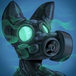 1:1 a_guy_somewhere anthro bdsm black_latex blue_background canid canine clothing colored_smoke fox gas gas_mask green_smoke headshot_portrait latex latex_clothing latex_mask latex_skinsuit male male_anthro mammal mask portrait s10_gasmask shaded simple_background skinsuit smoke solo tight_clothing wearing_mask