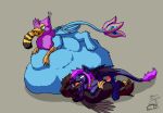 abdominal_bulge ambiguous_gender ambiguous_prey avian european_mythology female female_prey feral feral_pred greek_mythology gryphon gyro_feather gyrotech hippogriff male male_pred male_prey multiple_prey mythological_avian mythological_creature mythology oral_vore same_size_vore silent_e tatzlpony vore