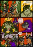 2025 abs after_anal after_oral after_sex alligatorid anthro armor balls bdsm big_penis black_body black_fur black_skin blue_eyes bodily_fluids bondage bound brown_balls brown_body brown_collar brown_fur butt caiman canid canine canis cloak clothing collar colored comic crocodile crocodilian crown cum cum_covered dated defeat defeated defeated_sex dialogue dobermann domestic_dog emperor english_text exhausted eyes_closed feet foot_on_another's_back foreskin fur genital_fluids genitals gold_crown gold_throne green_balls green_body green_eyes green_skin grey_body grey_skin group hair harness headgear hi_res humanoid_genitalia humanoid_penis inside jewelry kneeling leash leashed_collar male male/male mammal messy moan musclegut muscular muscular_male navel necklace nipples nude_male oil oil_covered on_fromt open_mouth orange_body orange_skin palace penis pink_nipples pink_penis pink_tongue pinscher purple_cloak purple_clothing purple_hood purple_leash purple_mask red_body red_skin reptile restraints rhinoceros rope rope_bondage royalty scalie sex_slave sexual_exhaustion sharp_teeth sitting size_difference slave smile snake speech_bubble standing tail teeth text tongue tongue_out url vein veiny_penis warrior whitecolt_productions yellow_eyes