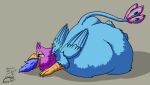 abdominal_bulge ambiguous_gender ambiguous_prey avian equid equine female female_prey feral feral_pred gryphon gyro_feather gyrotech male male_pred mammal multiple_prey mythological_avian mythological_creature mythological_equine mythology oral_vore pegasus same_size_vore silent_e vore wings