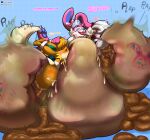 absurd_res bdsm big_diaper blindfold bodily_fluids bondage bound cinccino crown cum cum_in_diaper diaper diaper_blowout eeveelution ejaculation exposed_feces feces feces_blowout feces_pile feral generation_5_pokemon generation_6_pokemon generation_9_pokemon genital_fluids group headgear hi_res huge_diaper hypnosis keroberos_(keroberos) kissing male male/male mind_break mind_control nintendo orgasm pawmot pokemon pokemon_(species) pooping royalty smelly soiled_diaper soiling soiling_diaper sylveon the_sheepl tiara trio unclean_diaper used_diaper using_diaper