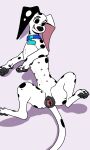 101_dalmatian_street 101_dalmatians absurd_res animal_genitalia animal_vulva canid canine canine_genitalia canine_nipples canine_vulva canis collar dalmatian delilah_(101_dalmatians) disney domestic_dog female feral fur gaping gaping_vagina genitals hi_res hypergal mammal multi_nipple nipples open_mouth pawpads solo spots vulva white_body white_fur