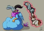 abdominal_bulge ambiguous_gender ambiguous_prey avian bodily_fluids equid equine esophagus female female_prey feral feral_pred gryphon gyro_feather gyrotech hi_res horn internal male male_pred male_prey mammal multiple_prey mythological_avian mythological_creature mythological_equine mythology oral_vore organs same_size_vore silent_e stomach stomach_acid unicorn vore