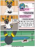 2026 3:4 anthro anthrofied atlas_(ponponthedreambunny) belt blue_eyes bottomwear bra breasts cafe cellphone chat_window cleavage clothed clothing comic denim denim_bottomwear denim_clothing dialogue digital_drawing_(artwork) digital_media_(artwork) duo eeveelution electronics english_text female generation_2_pokemon generation_6_pokemon hi_res inside jeans lily_(ponponthedreambunny) male nintendo outside pants phone pokemon pokemon_(species) ponponthedreambunny red_eyes ribbons_(anatomy) shirt sports_bra sylveon tail text topwear umbreon underwear white_clothing white_sclera white_shirt white_topwear zoe_(ponponthedreambunny)