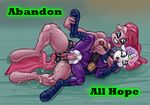  abandon_all_hope anthro anthrofied clitoris collar digitigrade dildo ejaculation female flat_chested forced friendship_is_magic horn_ring mare_do_well_(mlp) my_little_pony nipples orgasm pinkamena_diane_pie pinkie_pie_(mlp) pussy pussy_ejaculation pussy_juice rape ring rubber sex_toy smudge_proof strapon sweetie_belle_(mlp) sweetie_do_well wet 