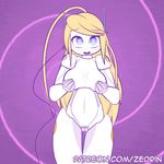  &lt;3 &lt;3_eyes animated blonde_hair blush breast_fondling breasts cave_story curly_brace female fondling hair hand_on_breast long_hair looking_at_viewer machine masturbation mind_control nipples not_furry nude pussy pussy_juice robot smile solo url video_games wide_hips wire zedrin 