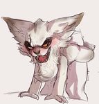  anal anal_penetration blind_eye chin_tuft claws drooling eye_scar fur kled_(lol) league_of_legends male male/male nude open_mouth penetration riot_games saliva scar sex simple_background sweat teeth unknown_artist video_games wheelbarrow_position white_fur yordle 