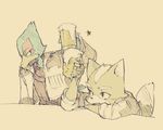  alcohol anthro avian beverage bird black_nose brown_fur canine clothing dipstick_tail duo falco_lombardi fox fox_mccloud fur jacket kemono male mammal multicolored_tail nintendo star_fox video_games white_fur ユウ 