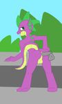  anal anus balls butt disembodied_penis dragon fours_(artist) friendship_is_magic from_behind_(disambiguation) male male/male my_little_pony penis scalie spike_(mlp) 