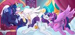  2018 alcohol anus aries84 beverage butt cutie_mark dock equine female female/female friendship_is_magic glass group group_masturbation hair half-closed_eyes hi_res hooves horn licking licking_lips long_hair mammal masturbation multicolored_hair my_little_pony open_mouth penetration princess_celestia_(mlp) princess_luna_(mlp) pussy pussy_juice rarity_(mlp) spread_legs spreading tongue tongue_out twilight_sparkle_(mlp) underhoof unicorn vaginal vaginal_penetration wine winged_unicorn wings 