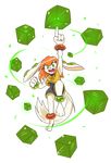  2018 alpha_channel anklet anthro basset_hound bracelet breasts canine clothed clothing cube_(object) dog female freedom_planet freedom_planet_2 fur hair jewelry juankosocrappyart mammal milla_basset open_mouth orange_hair simple_background solo tan_fur transparent_background video_games 