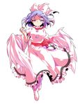 alphes_(style) bangs bare_arms blue_eyes blue_hair bobby_socks bow breasts closed_mouth dairi dress eyebrows eyebrows_visible_through_hair feathered_wings feathers floating_hair frilled_dress frills full_body hair_bow looking_at_viewer mai_(touhou) medium_breasts parody puffy_short_sleeves puffy_sleeves red_bow short_hair short_sleeves smile socks solo style_parody touhou touhou_(pc-98) transparent_background tsurime v-shaped_eyebrows white_bow white_dress white_legwear white_wings wings 