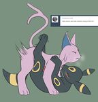  2018 anal anal_penetration blush digital_media_(artwork) duo eeveelution espeon feral frostyribbons lying male male/male male_penetrating missionary_position nintendo on_back penetration pok&eacute;mon pok&eacute;mon_(species) sex simple_background tongue tongue_out umbreon video_games 