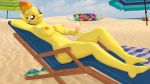  3d_(artwork) abs anthro beach breasts digital_media_(artwork) equine female friendship_is_magic horse mammal muhjob my_little_pony nipples nude outside pony seaside spitfire_(mlp) wonderbolts_(mlp) 