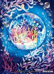  copyright_name coral fish force_of_will natsuiro_xx no_humans official_art sparkle starfish underwater 
