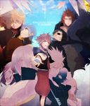  axel_(kingdom_hearts) bad_id bad_pixiv_id black_coat_(kingdom_hearts) black_hair blonde_hair blue_eyes blue_hair breasts brown_hair copyright_name diz fingerless_gloves gloves highres kairi_(kingdom_hearts) keyblade kingdom_hearts kingdom_hearts_358/2_days kingdom_hearts_birth_by_sleep kingdom_hearts_ii long_hair master_xehanort multiple_boys multiple_girls namine riku roxas saix short_hair sora_(kingdom_hearts) terra_(kingdom_hearts) ventus xemnas xion_(kingdom_hearts) 