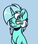  2018 animated blinking blue_background bust_portrait cyan_hair equine eyes_closed female friendship_is_magic hair happy horn looking_at_viewer lyra_heartstrings_(mlp) mammal multicolored_hair my_little_pony open_mouth open_smile portrait simple_background smile solo tongue two_tone_hair unicorn witchtaunter yellow_eyes 