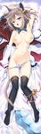  animal_ears dakimakura nipples pantsu panty_pull shouna_mitsuishi string_panties tail thighhighs topless 