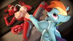  2017 3d_(artwork) animal_genitalia animal_penis animatronic anthro balls big_breasts big_penis breasts canine crossgender cum cum_on_breasts cutie_mark dickgirl digital_media_(artwork) doctorpurple2000 duo ejaculation equine equine_penis erection female five_nights_at_freddy&#039;s fox foxy_(fnaf) friendship_is_magic hair hi_res horse intersex machine mammal messy multicolored_hair my_little_pony nipples nude open_mouth penis pony rainbow_dash_(mlp) rainbow_hair robot source_filmmaker tongue video_games 