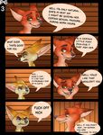  anthro brown_eyes canine comic dialogue disney duo fennec finnick fox green_eyes joswigei male mammal nick_wilde open_mouth sauna text tongue zootopia 