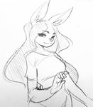  anthro canine female glacierclear looking_at_viewer mammal smile 