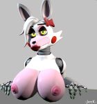  breasts female five_nights_at_freddy&#039;s five_nights_at_freddy&#039;s_2 jerek_(artist) machine mangle_(fnaf) nipples nude solo video_games 