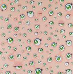  closed_eyes eyelashes green_eyes murakami_takashi no_humans open_eyes original pop_art superflat trypophobia 