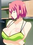  10s 1girl baku_ane_otouto_shibocchau_zo! huge_breasts pink_pineapple stitched 