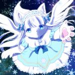  1girl alolan_vulpix blue_eyes furry kemoribon pokemon solo vulpix 