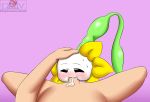  cum cum_inside first_person_view flower flowey_the_flower forced human male male_pov mammal not_furry oral penis plant shmazman undertale video_games young 