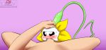  first_person_view flower flowey_the_flower forced human male male_pov mammal not_furry oral penis plant shmazman undertale video_games young 