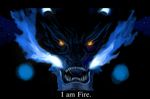  blue_fire cosmo_(artist) dragon fangs looking_at_viewer mega_charizard mega_charizard_x mega_evolution nintendo pok&eacute;mon pok&eacute;mon_(species) scalie sharp_teeth solo teeth tongue video_games 