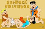  bad_guy barney_rubble betty_rubble fred_flintstone hanna_barbera the_flintstones wilma_flintstone 