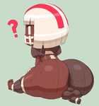  ? animate_inanimate anus ball balls big_butt blonde_hair butt clothing dark_skin flaccid football_(ball) foreskin girly gloves hair huge_butt humanoid humanoid_penis looking_back male male_focus not_furry nude penis pigskin short_hair short_stack shortstack simple_background sitting small_penis solo submissive_male sweat thick_thighs uncut wide_hips zeeman 