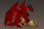  2017 claws darkarlett dragon duo erection female feral fur male male/female mammal nude penetration penis scalie sex vaginal vaginal_penetration wings wolfbear 