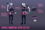  bodysuit chemical clothing collar feline female footwear high_heels mammal mask mind_control nox_(disambiguation) poiuytrew rubber shoes skinsuit tight_clothing 
