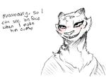  anthro blush dialogue disney english_text feline female hi_res mammal nobby_(artist) solo sydney_(nobby) text tiger tomboy zootopia 