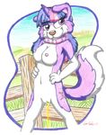  alternate_species border_collie breasts canine collar collie cutie_mark dog equine farm female field fluffy fluffy_tail friendship_is_magic fur gal hair horn invalid_background invalid_tag mammal my_little_pony nipples nude nudist outside peeing purple_fur pussy silversimba01 smile solo traditional_media_(artwork) twilight_sparkle_(mlp) unicorn urine watersport white_fur 
