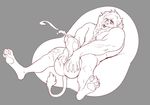  anthro ball_fondling balls big_balls big_penis boosterpang circumcised cum cum_on_self cumshot ejaculation erection feline fondling greyscale huge_balls humanoid_penis lion male mammal masturbation monochrome muscular muscular_male nude open_mouth orgasm penis solo vein veiny_penis 