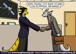  2017 anthro clothing comic dragon english_text inside male naughtymorg patreon signature text 