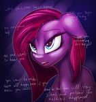  2016 blue_eyes depression earth_pony elzzombie english_text equine female feral friendship_is_magic hair horse mammal my_little_pony open_mouth pink_hair pinkie_pie_(mlp) pony solo teeth text 