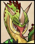  blitzdrachin cropped cum cum_on_face dragon eyes_closed feral green_scales hideous_zippleback horn how_to_train_your_dragon open_mouth scales 