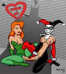  bad_guy batman batman_the_animated_series dc dcau harley_quinn poison_ivy 