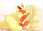  blackfury flareon ninetales nintendo pokemon 