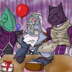  balloon birthday blush cake food gift leon_powalski nintendo panther_caroso star_fox thegreatmatsutzu video_games wolf_o&#039;donnell 